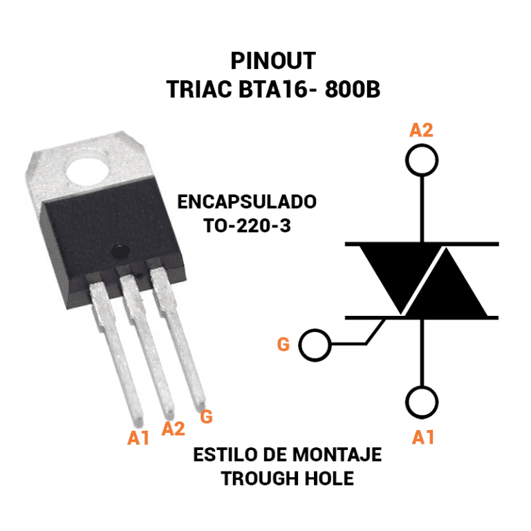 Triac BTA08 600B UNIT Electronics