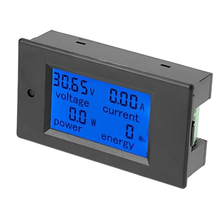 PZEM 031 Voltímetro Digital LCD 100V 20A UNIT Electronics