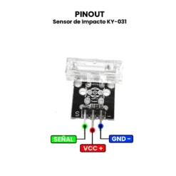 AR0048 - Sensor de Impacto KY-031 PINOUT