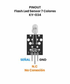 Modulo KY-034 Sensor 7 Color Flash Led
