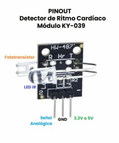 Módulo KY-039 Detector de Ritmo Cardíaco