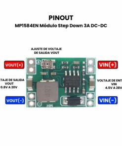 MP1584EN Módulo Step Down 3A Pinout