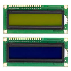 Display LCD 16x2 Fondo Azul y Amarillo