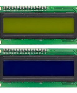 Display LCD 16x2 con I2C Fondo Amarillo y Azul