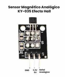 Modulo KY-035 Sensor Magnetico Analogico