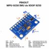 MPU-9250 IMU de 9DOF 9250 - UNIT Electronics