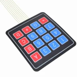AR0216 - Teclado Matricial 4x4 Numérico Tipo Membrana Secundaria