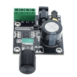 Amplificador Digital de Clase D de Doble Potencia 12 V negro PAM8610