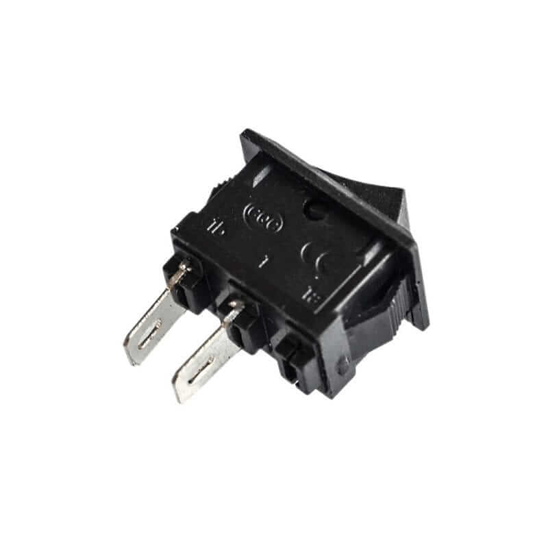 Interruptor ON/OFF Negro 2 Pines 127V/10A