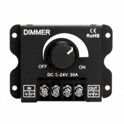 Led Dimmer 5V a 24V DC 30A Para Tiras LED