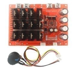 Controlador de Velocidad PWM 10V-50V 60A Motor DC