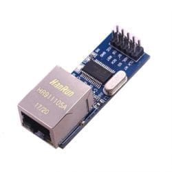 Modulo Ethernet de red ENC28J60 SPI interfaz (versión mini)