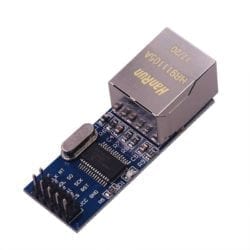 Modulo Ethernet de red ENC28J60 SPI interfaz (versión mini)
