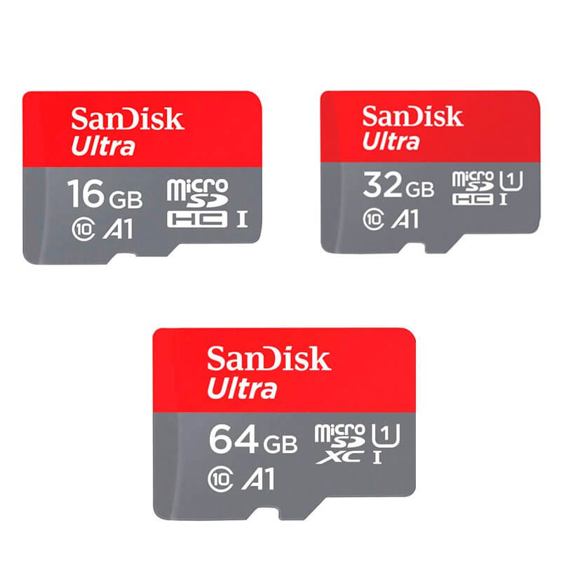 Amabilidad binario Año Memoria Micro SD SanDisk 16/32/64 GB Clase 10 - UNIT Electronics