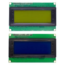 DIsplay LCD 20x4 con I2C Fondo Amarillo y Azul
