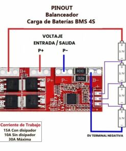 BMS 4S 30A Pinout