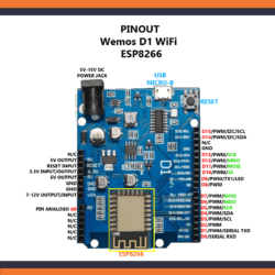 WeMos D1 ESP8266 WIFI Arduino