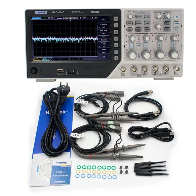 Osciloscopio Digital DSO4204C 200 Mhz - UNIT Electronics