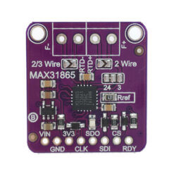 MAX31865 Detector de temperatura resistencia platino PT100