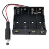 Porta Pilas Con Plug Para 4 Pilas AA