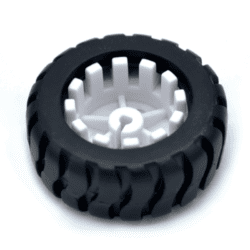 Mini Llanta De Goma 43*19*3 mm Agujero Tipo D Compatible N20