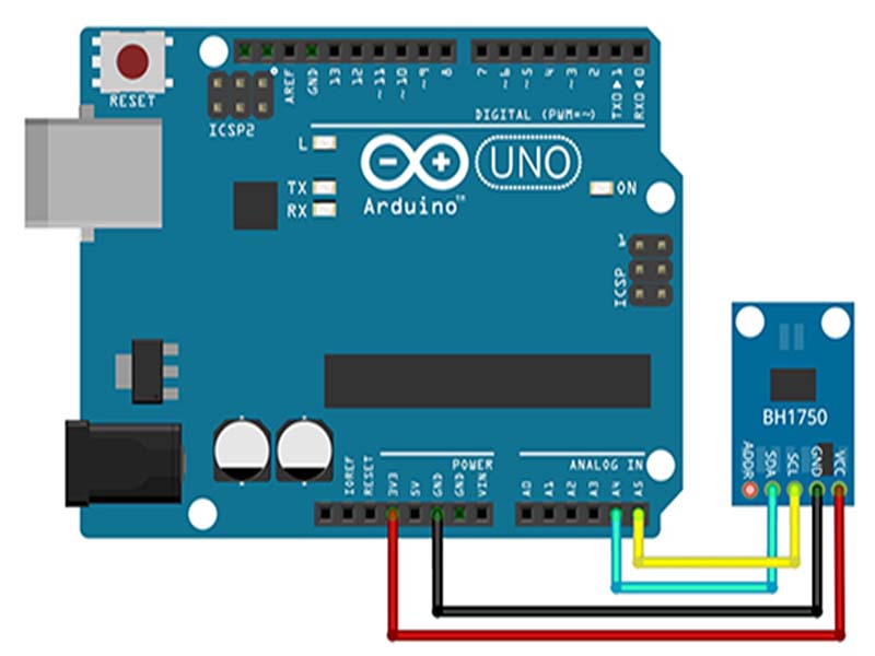 BH1750 Sensor de luz ambiental salida serial 16 Bits módulo GY-302