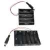 Porta Pilas AA Con Plug Para 4 y 6 Pilas
