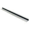 Tira Header Macho 40 Pines 2.54mm en Escuadra