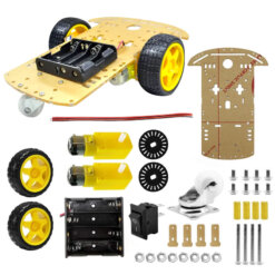 AR0767 - Kit Carrito Robot Seguidor Lineas Con Accesorios