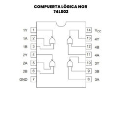 74LS02 Compuerta NOR