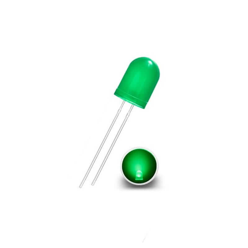 Led Verde 10mm