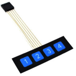 Teclado-1x4-Arduino