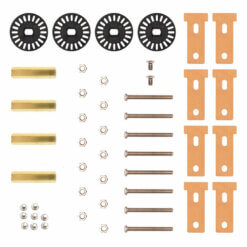 AR0825 - Kit Carrito 4WD Robot Educacional con Accesorios - Piezas