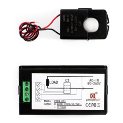 Medidor Voltaje AC Corriente y Energía