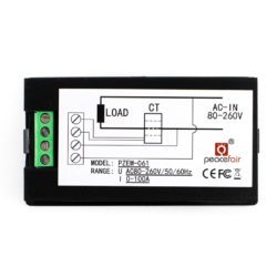 Medidor Voltaje AC Corriente y Energía