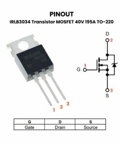 IRLB3034 Transistor Pinout