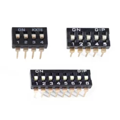 AR0951- AR1932- AR0952 - Dip Switch Negro 4P 5P 8P