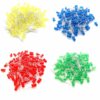 100 Led 5mm Difuso Diferentes colores