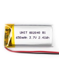 Batería LiPo 3.7V 650mA