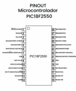 PIC18F2550 Microcontrolador