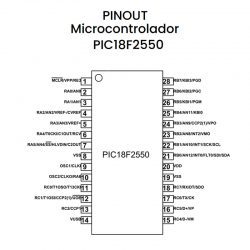 PIC18F2550 Microcontrolador