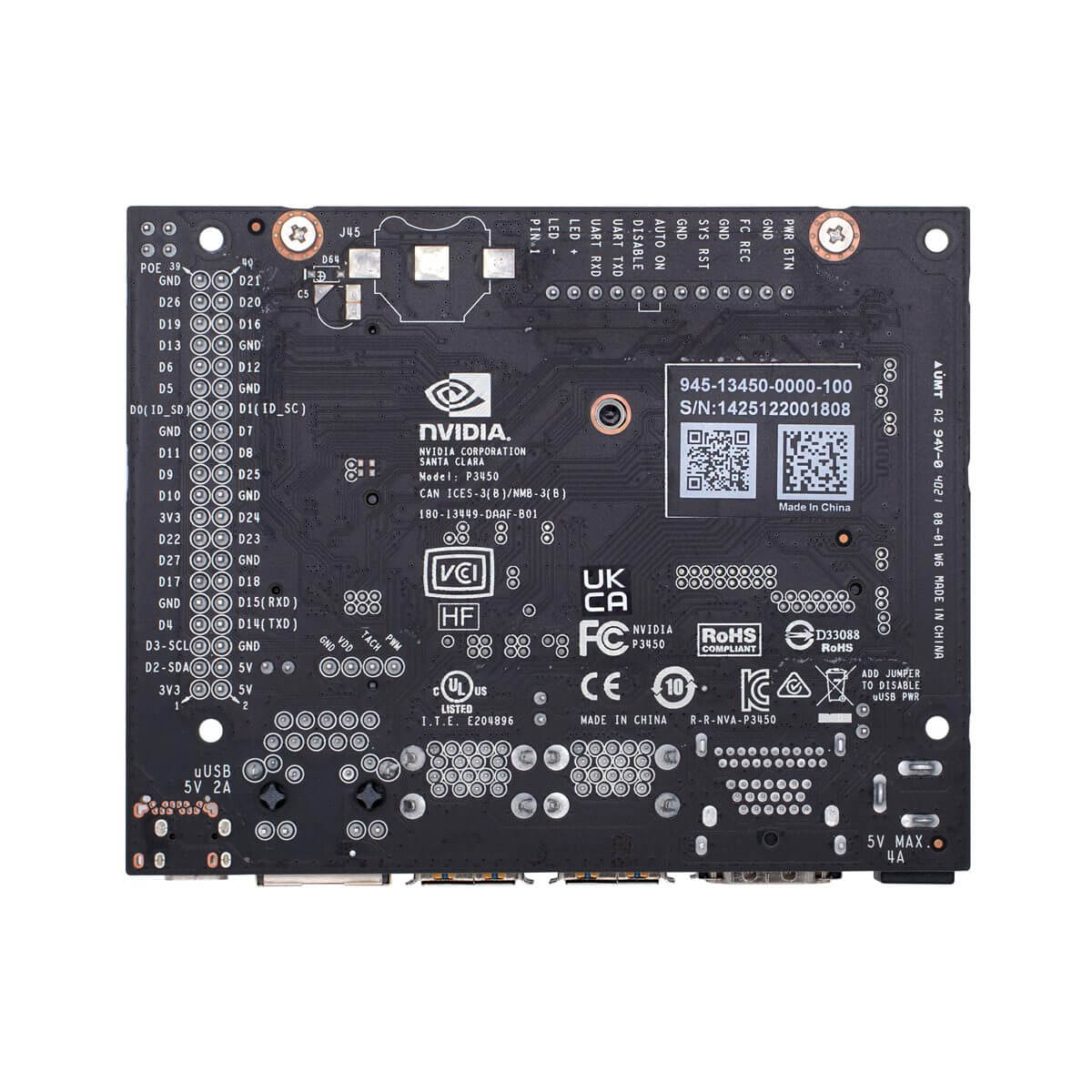 Nvidia Jetson Nano-B01 Developer Kit - UNIT Electronics