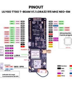 LILYGO TTGO T-Beam V1.1 Pinout