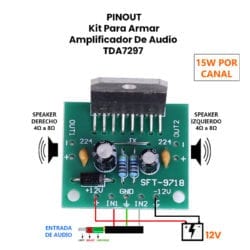 AR1509- Amplificador De Audio Tda7297