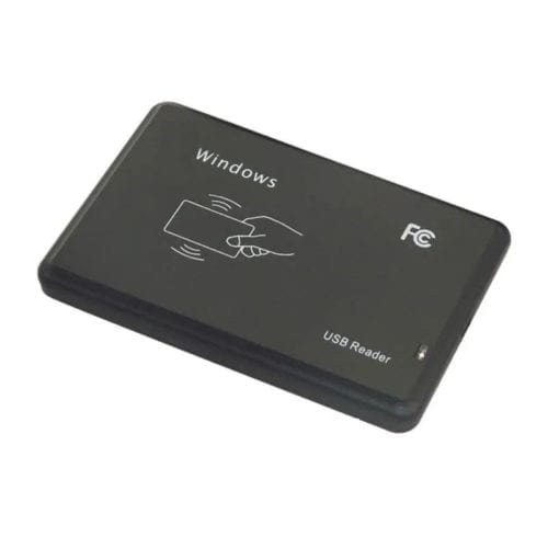 Lector De Tarjetas ID RFID 125KHz USB Control de Asistencia EM4100