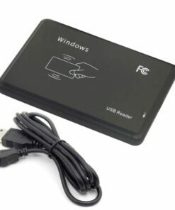 Lector De Tarjetas ID RFID 125KHz USB Control de Asistencia EM4100