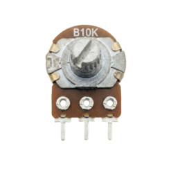 Potenciómetro 3 Pines 15mm WH148 - 10kΩ
