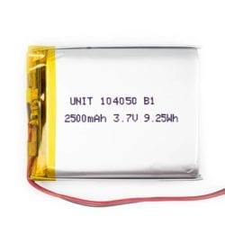 Batería LiPo 3.7V 2500mA