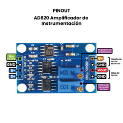 AD620 Amplificador de Instrumentación