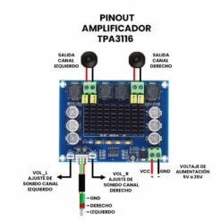 Amplificador TPA3116